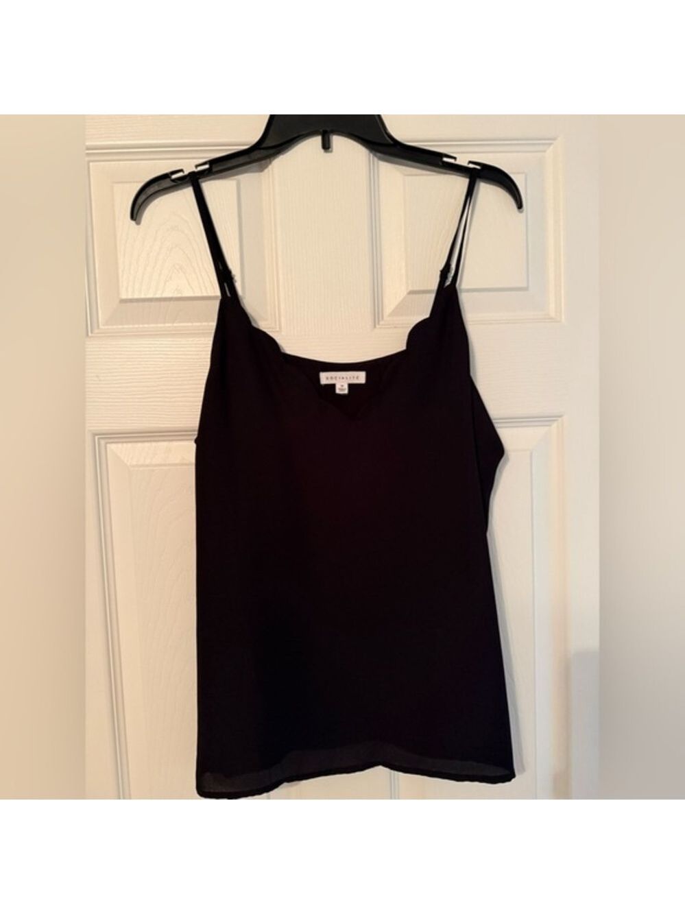 Socialite Black Camisole Top